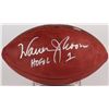 Image 1 : Warren Moon Signed "The Duke" Football Inscribed "HOF 06" (Radtke COA)