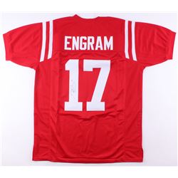 Evan Engram Signed Ole Miss Rebels Jersey (JSA COA)
