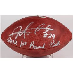 Morris Claiborne Signed "The Duke" Official NFL Game Ball Inscribed "2012 1st Round Pick" (Radtke CO