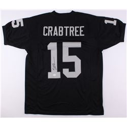 Michael Crabtree Signed Raiders Jersey (JSA COA)