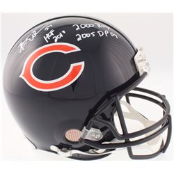 Brian Urlacher Signed Bears Full-Size On-Field Helmet Inscribed "HOF 2018", "2000 ROY"  "2005 DPOY" 