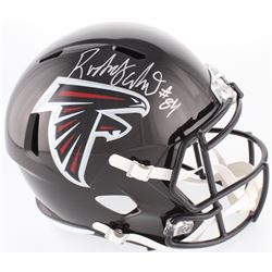 Roddy White Signed Falcons Full-Size Speed Helmet (Beckett COA)