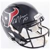 Image 1 : DeAndre Hopkins Signed Texans Full-Size Speed Helmet (JSA COA)