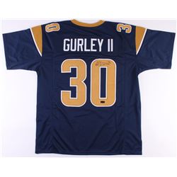 Todd Gurley Signed Rams Jersey (Radke COA)