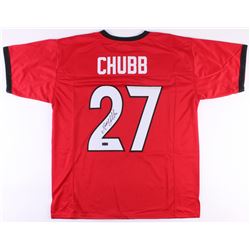 Nick Chubb Signed Georgia Bulldogs Jersey (Radtke COA)