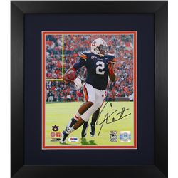 Cam Newton Signed Auburn Tigers 13.75x15.5 Custom Framed Photo Display (PSA COA  Newton Hologram)