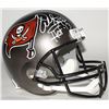 Image 1 : Warren Sapp Signed Buccaneers Full-Size Speed Helmet Inscribed "HOF -13" (JSA COA)