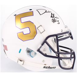 Derrius Guice Signed LSU Tigers Full-Size On-Field Helmet (Radtke Hologram)