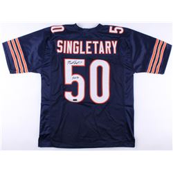 Mike Singletary Signed Bears Jersey Inscribed "HOF 98" (Radtke COA)