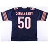 Image 1 : Mike Singletary Signed Bears Jersey Inscribed "HOF 98" (Radtke COA)