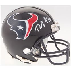 DeAndre Hopkins Signed Texans Mini Helmet (JSA COA)