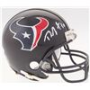 Image 1 : DeAndre Hopkins Signed Texans Mini Helmet (JSA COA)
