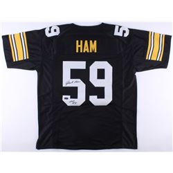 Jack Ham Signed Steelers Jersey Inscribed "HOF 88" (Radtke COA)