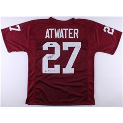 Steve Atwater Signed Arkansas Razorbacks Jersey Inscribed "2x All-American" (Radtke COA)