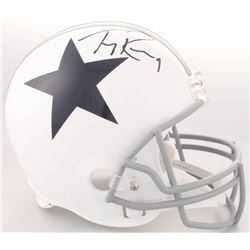 Tony Romo Signed Cowboys Full-Size Helmet (JSA COA)