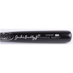 Jackie Bradley Jr. Signed Louisville Slugger Baseball Bat (MLB Hologram)