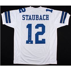 Roger Staubach Signed Cowboys Jersey (JSA COA)