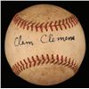 Image 1 : Clem Clemens Signed Baseball (JSA COA)