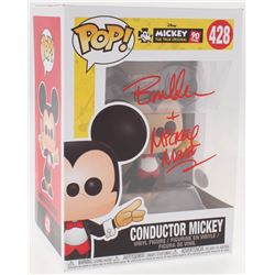 Bret Iwan Signed "Mickey: The True Original" Conductor Mickey #428 Funko Pop Vinyl Figure Inscribed 