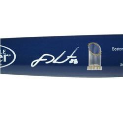 J.D. Martinez Signed Boston Red Sox 2018 World Series Champions Commemorative Blue Lousiville Slugge