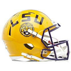 Leonard Fournette Signed LSU Tigers Full-Size Speed Helmet (Panini COA)