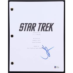 J.J. Abrams Signed "Star Trek" Full Movie Script (Beckett COA)