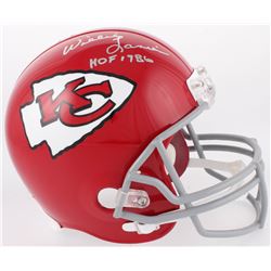 Willie Lanier Signed Kansas City Chiefs Full-Size Helmet Inscribed "HOF 1986" (JSA COA)