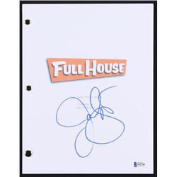 John Stamos Signed "Full House: Our Very First Show" Full Episode Script (Beckett COA)