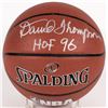 Image 1 : David Thompson Signed NBA Basketball Inscribed "HOF 96" (PSA COA)