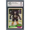 Image 1 : 1980-81 Topps #140 Ray Bourque RC (BCCG 8)