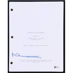 Neal Scanlan Signed "Star Wars: The Force Awakens" Full Movie Script (Beckett Hologram)