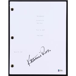 Katharine Ross Signed "The Graduate" Full Movie Script (Beckett COA)