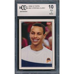 2009-10 Topps #321 Stephen Curry RC (BCCG 10)