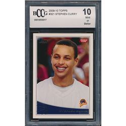 2009-10 Topps #321 Stephen Curry RC (BCCG 10)