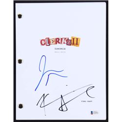 Kevin Smith  Jason Mewes Signed "Clerks II" Full Movie Script (Beckett COA)