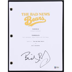 Billy Bob Thornton Signed "Bad News Bears" Full Movie Script (Beckett COA)
