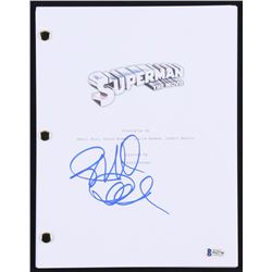 Richard Donner Signed "Superman: The Movie" Full Movie Script (Beckett COA)