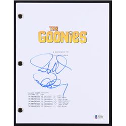 Richard Donner Signed "The Goonies" Full Movie Script (Beckett COA)