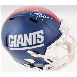 Lawrence Taylor Signed New York Giants Full-Size Color Rush Speed Helmet (JSA COA)