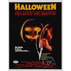 John Carpenter Signed "Halloween" 11x14 Photo (PSA COA)