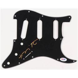 Romero Britto Signed Electric Pickguard (PSA COA)