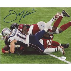 Julian Edelman Signed New England Patriots 8x10 Photo (JSA COA)