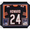 Image 1 : Jordan Howard Signed Bears 31x35 Custom Framed Jersey (Beckett COA)