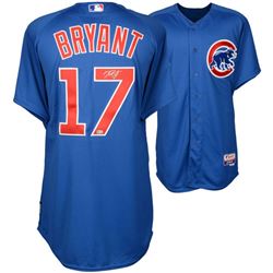 Kris Bryant Signed Cubs Majestic Authentic Jersey (MLB Hologram  Fanatics Hologram)