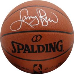 Larry Bird Signed Official NBA Game Ball (Fanatics Hologram)