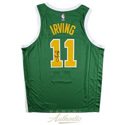 Kyle Irving Signed Boston Celtics Nike Earned Edition Jersey (Panini COA)
