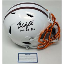 Baker Mayfield Signed LE Cleveland Browns Custom White Full-Size Authentic On-Field Speed Helmet Ins