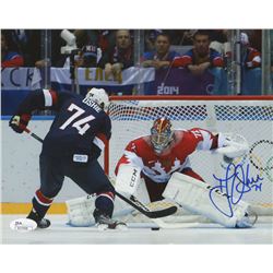 T.J. Oshie Signed Team USA 8x10 Photo (JSA COA)