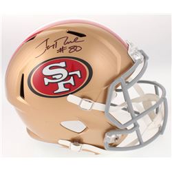 Jerry Rice Signed San Francisco 49ers Full-Size Speed Helmet (Beckett COA)