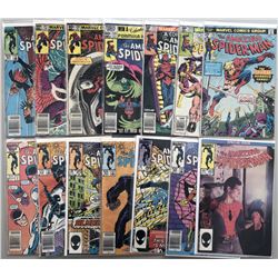 Lot of (14) 1976-80 Marvel "Amazing Spider-Man" Comic Books